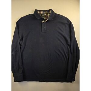 Barbour Shirt Men Extra Large Classic Tartan Casual Polo Pullover Outdoors